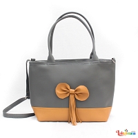 Ladies Handbag Gray 1132